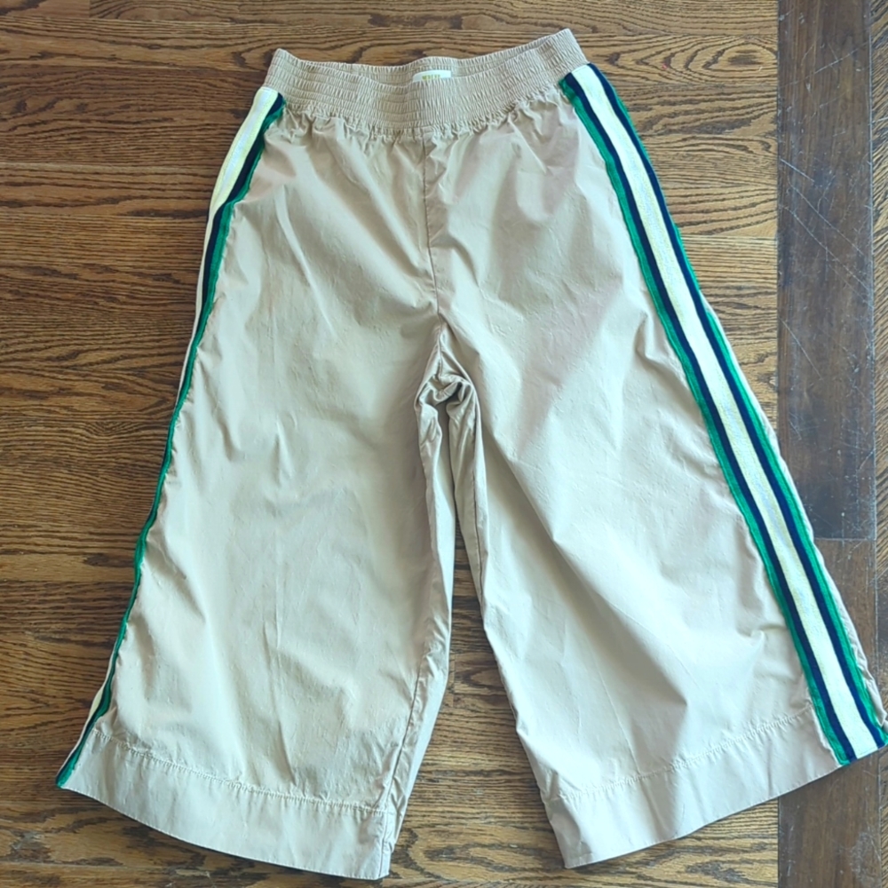 Anthropologie wide-legged cropped pants